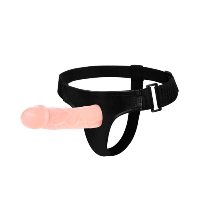 Arnés con Dildo Hueco 16 x 4 cm