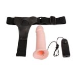 Arnés con Dildo Hueco Mens Pants Vibrador 17 x 4,5 cm - Imagen 4