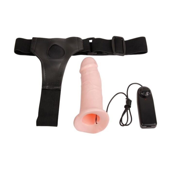 Arnés con Dildo Hueco Mens Pants Vibrador 17 x 4,5 cm - Imagen 4