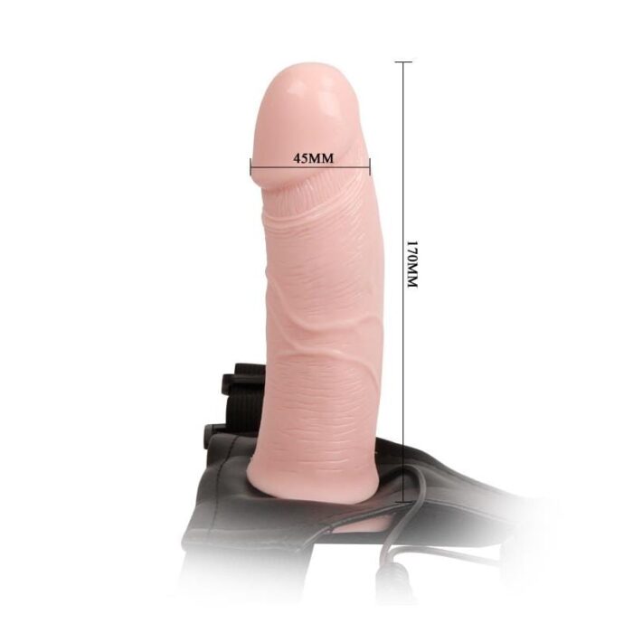 Arnés con Dildo Hueco Mens Pants Vibrador 17 x 4,5 cm - Imagen 5