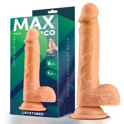 Dildo Realista con Testículos 21,50 x 4,5 cm