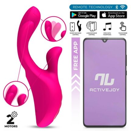 Vibrador con Movimiento Tipo Dedo, 3 Motores y Control por APP