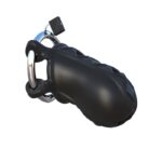 Jaula para Pene Fantasy C-Ringz de Silicona Color Negro