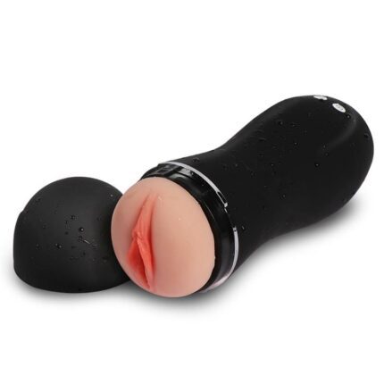 Masturbador con Vibrador USB Tiny Man