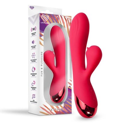 Turna Vibrador USB en Rojo - Compacto y Elegante