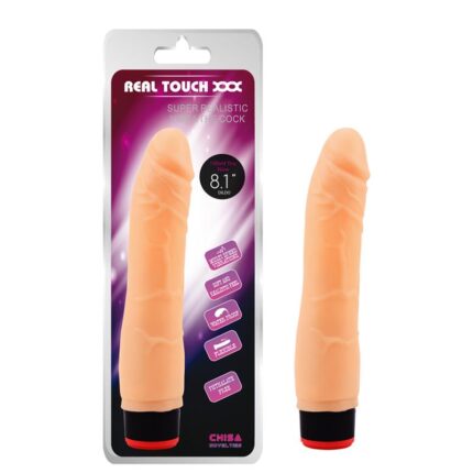 Vibrador T-Skin 20 x 3,3 cm