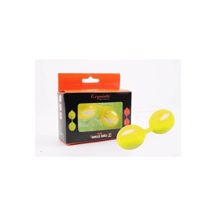 Bolas Ben Wa 10,3 cm Amarillo