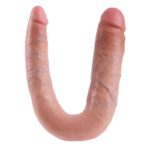 King Cock Dildo Doble Penetración Grande 17,8 cm