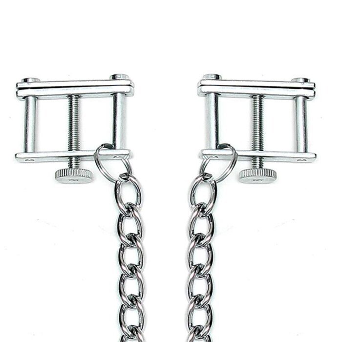 Pinzas para Pezones Con Cadena - Ajustable