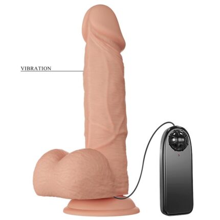 Vibrador Realista 21,8 x 4,6 cm Control Remoto