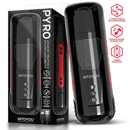 Masturbador Advanced con Thrusting, Rotación y Gemidos