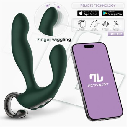 Masajeador Prostático con Finger Wiggling y App