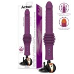 Sex Machine con Vibración, Thrusting, Efecto Calor y Control Remoto