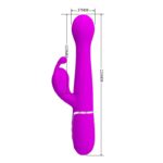 Vibrador con Thrusting y Bolas Rotatorias - Imagen 3