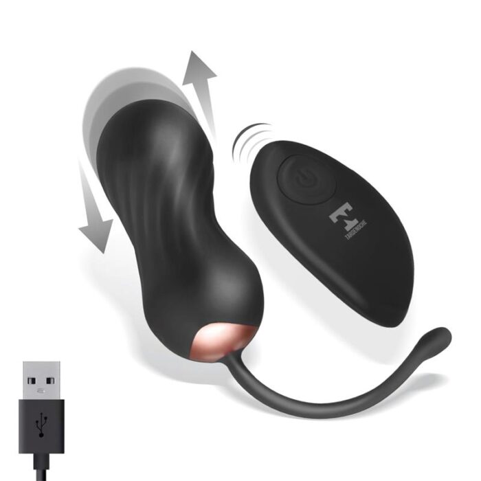 Huevo con Movimiento Thrusting y Vibrador con Control Remoto