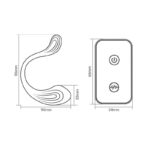 Huevo Vibrador con Contol Remoto Silicona Líquida - Imagen 4