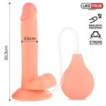Dildo Eyaculador Squirting 20,3 x 3,5 cm - Imagen 2