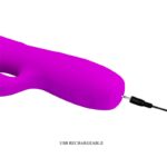 Vibrador con Thrusting y Rotación Melanie - Imagen 4