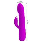 Vibrador con Thrusting y Rotación Melanie - Imagen 3