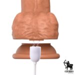 Dildo con Vibración, Thrusting y Waving 360º 23 x 4,2 cm - Imagen 3