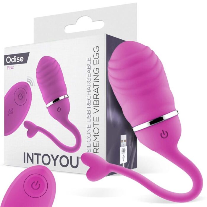 Huevo Vibrador con Control Remoto Odise USB de Silicona