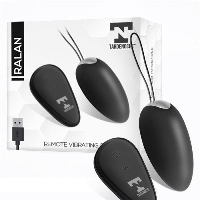 Ralan Huevo Vibrador con Mando y USB