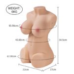 Torso Realista Wendy con Vibración y Succión - Imagen 10