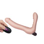 Dildo Doble Strapless Silicona USB - Imagen 5