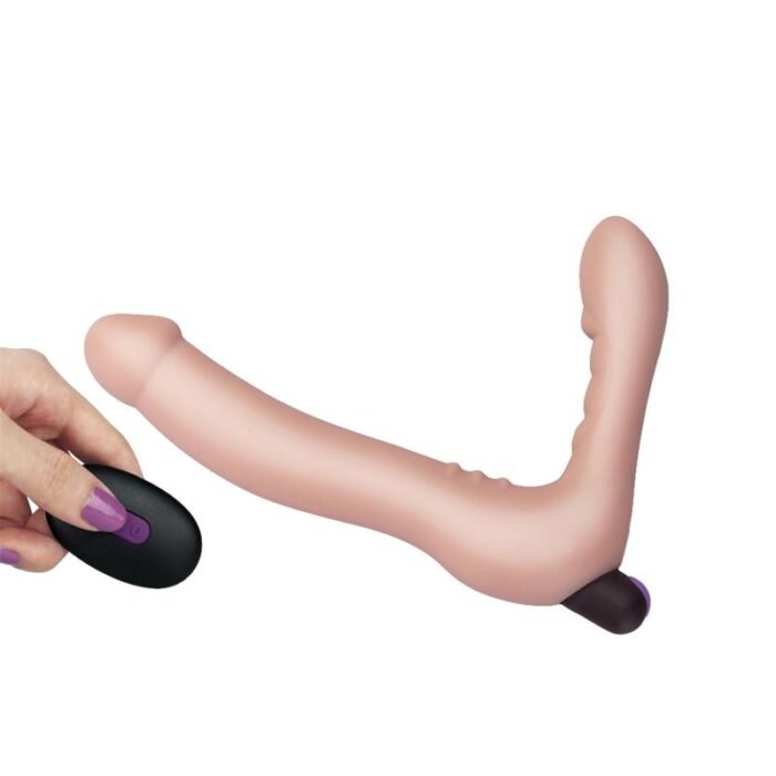 Dildo Doble Strapless Silicona USB - Imagen 5