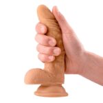 Dildo Realista 18 x 3,5 cm Sam con Testículos - Imagen 2