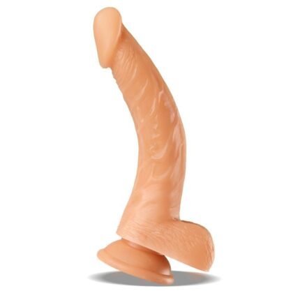 Dildo 24 x 4cm Realista con Testículos