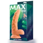 Dildo Realista 18 x 3,5 cm Sam con Testículos - Imagen 3