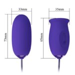 Huevo Vibrador con Lengua Estimuladora Daisy - Imagen 4
