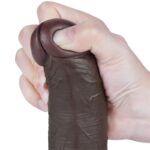 Dildo 20,8 x 4 cm con Piel Deslizante y Retráctil - Imagen 11