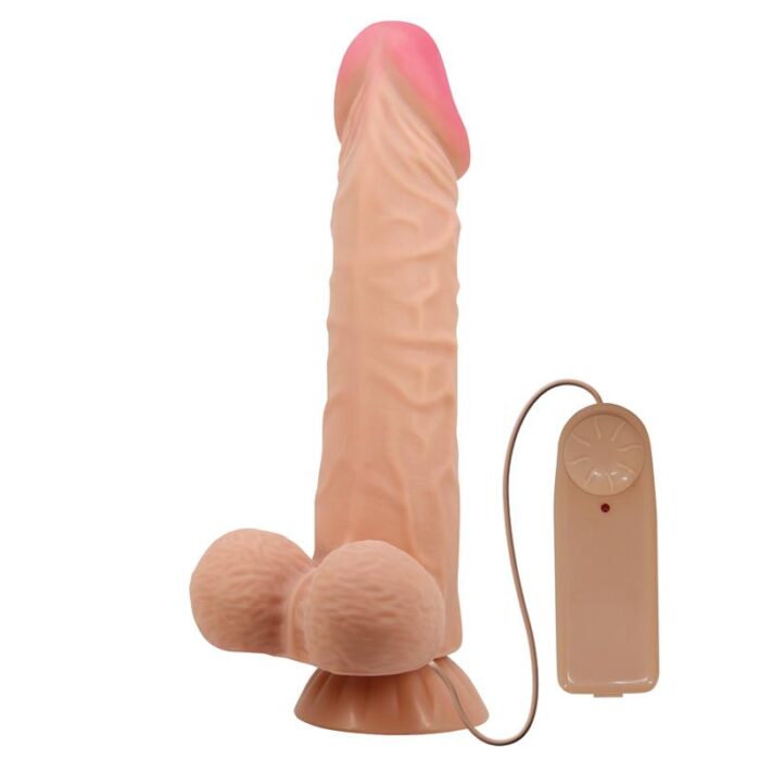 Vibrador Realista Piel Deslizante 24 x 5 cm - Imagen 3