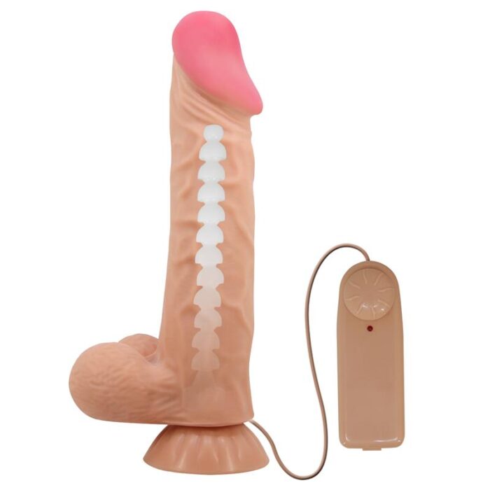 Vibrador Realista Piel Deslizante 24 x 5 cm - Imagen 4