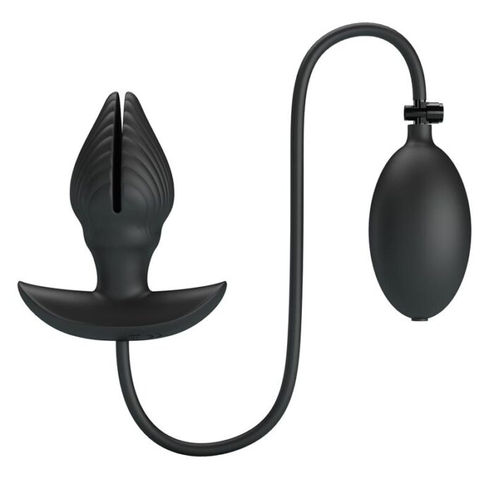 Manson Plug Anal Inflable con Vibración