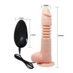 Vibrador con Rotación y Movimiento Telescópico Thunder Up - Imagen 2