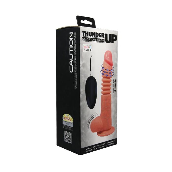 Vibrador con Rotación y Movimiento Telescópico Thunder Up - Imagen 6