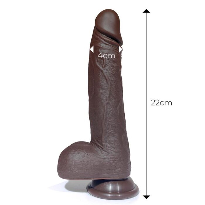 Severo Dildo Vibrador Realista Multifunción 22 x 4 cm - Imagen 2
