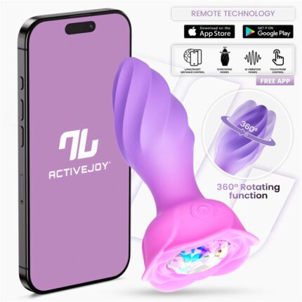 Moxy Plug Anal con Rotación 360º y App
