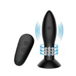 Plug Anal Inflable con Vibración y Rotación