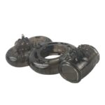 Anillo para el Pene con Vibración Negro A-Gusto - Imagen 5