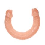 Dildo Doble Color Natural 37 x 4 cm