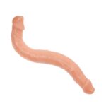 Dildo Doble Color Natural 37 x 4 cm - Imagen 5