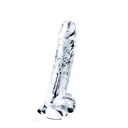 LOVETOY Dildo Flawless Clear 19 cm Transparente