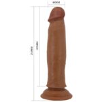 Dildo con Piel Deslizante Retráctil 21 cm - Imagen 2