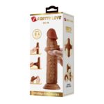 Dildo con Piel Deslizante Retráctil 21 cm - Imagen 6